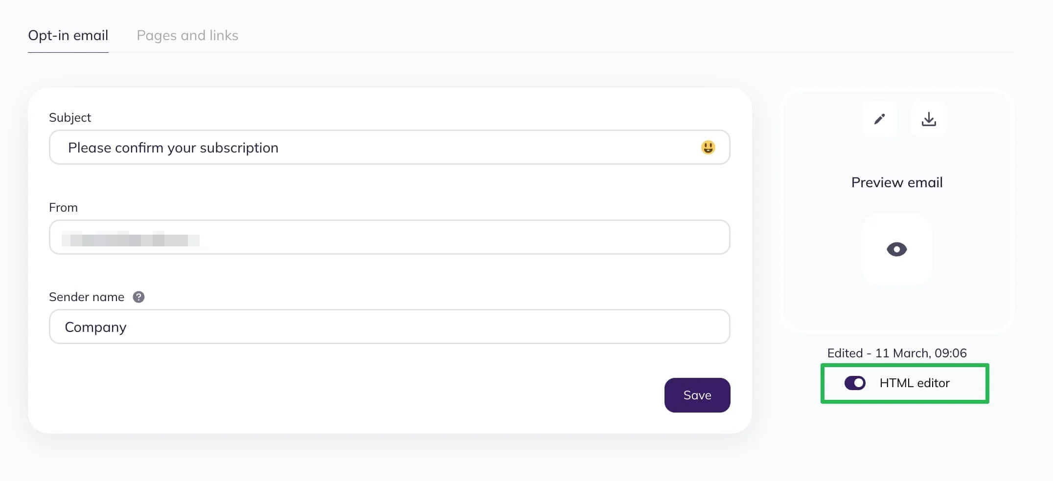 all changes you made earlier in the other editor will be lost