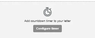 Adding the timer block.