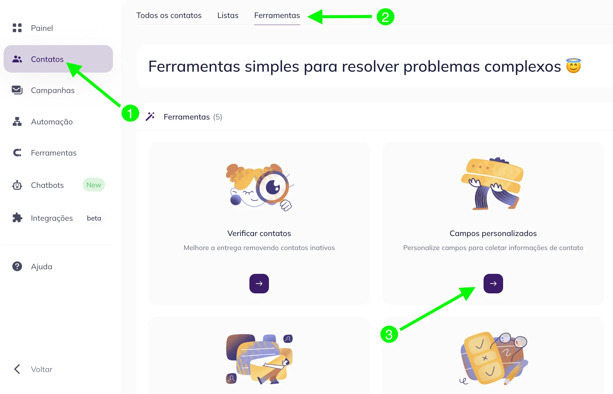 Criando um campo personalizado 