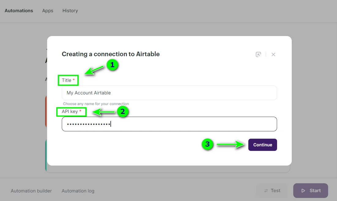 Naming the connection