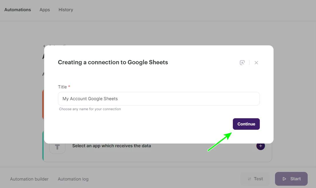 Naming the connection