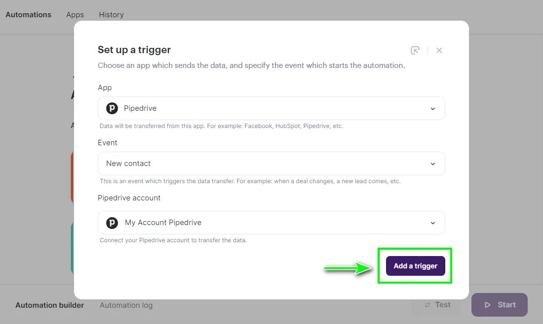 How to connect Selzy with Pipedrive 