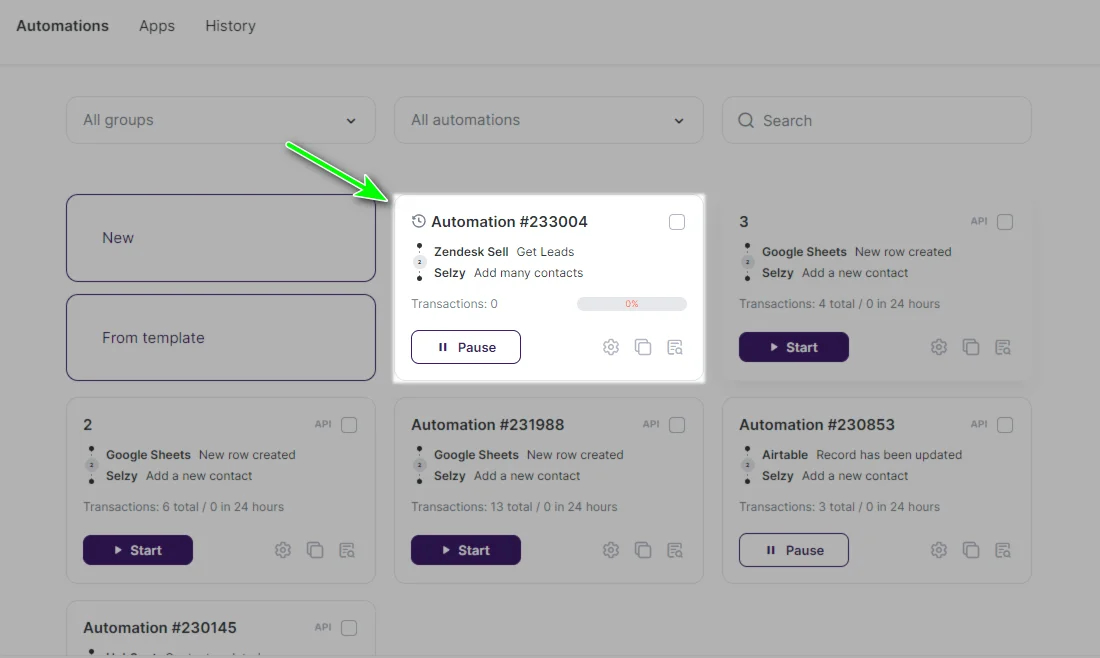 How to connect Selzy with Zendesk 