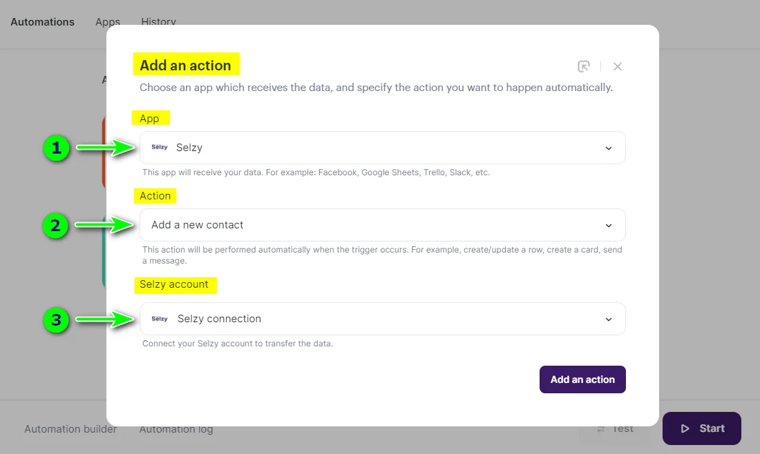 How to integrate Selzy with Kommo
