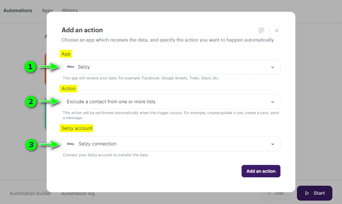 How to integrate Selzy with Kommo