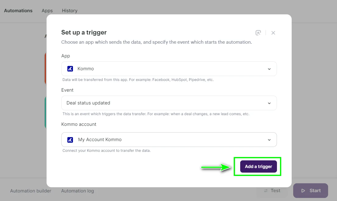 How to integrate Selzy with Kommo