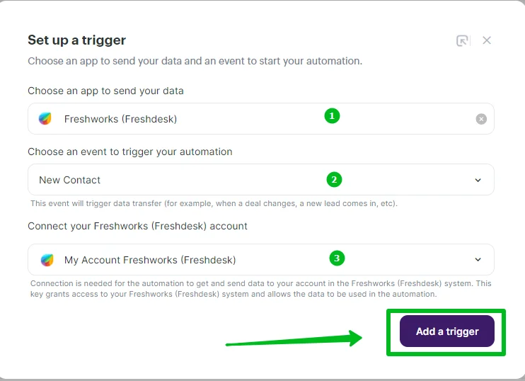 How to connect Freshdesk with Selzy 