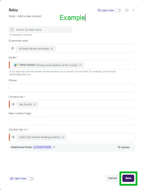 How to connect Freshdesk with Selzy 