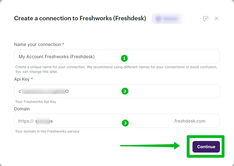 How to connect Freshdesk with Selzy 