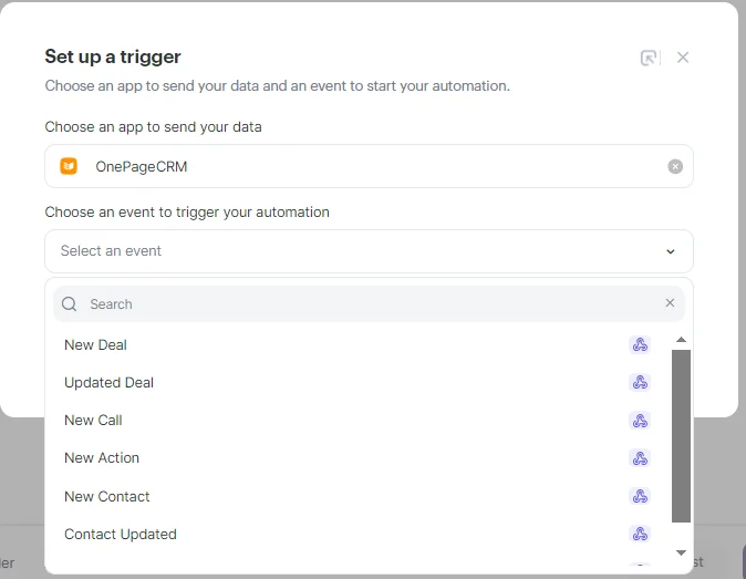 How to connect OnePageCRM with Selzy