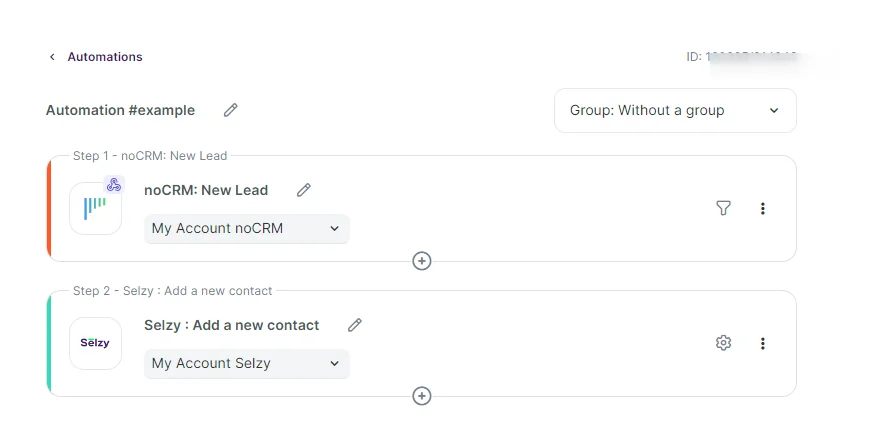 How to connect noCRM with Selzy