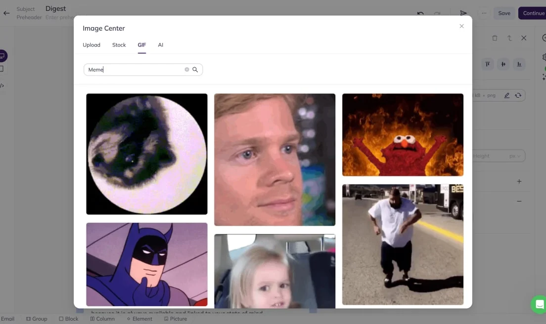 Plus de 800.000 GIF, autocollants et images gratuites