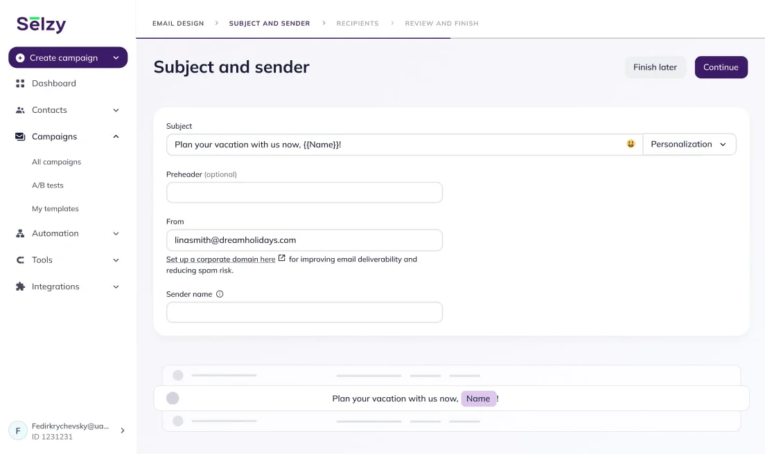 Adaptez les emails avec des techniques de personnalisation