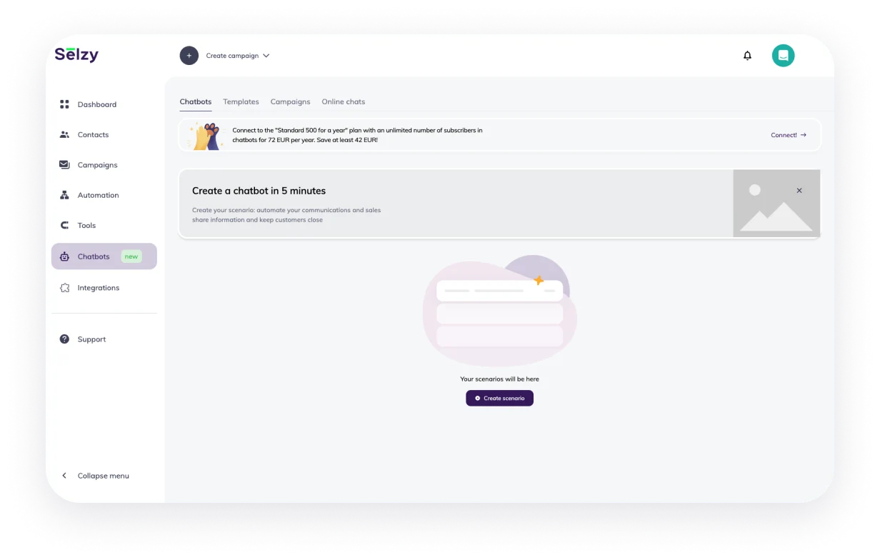 Chatbots and integrations