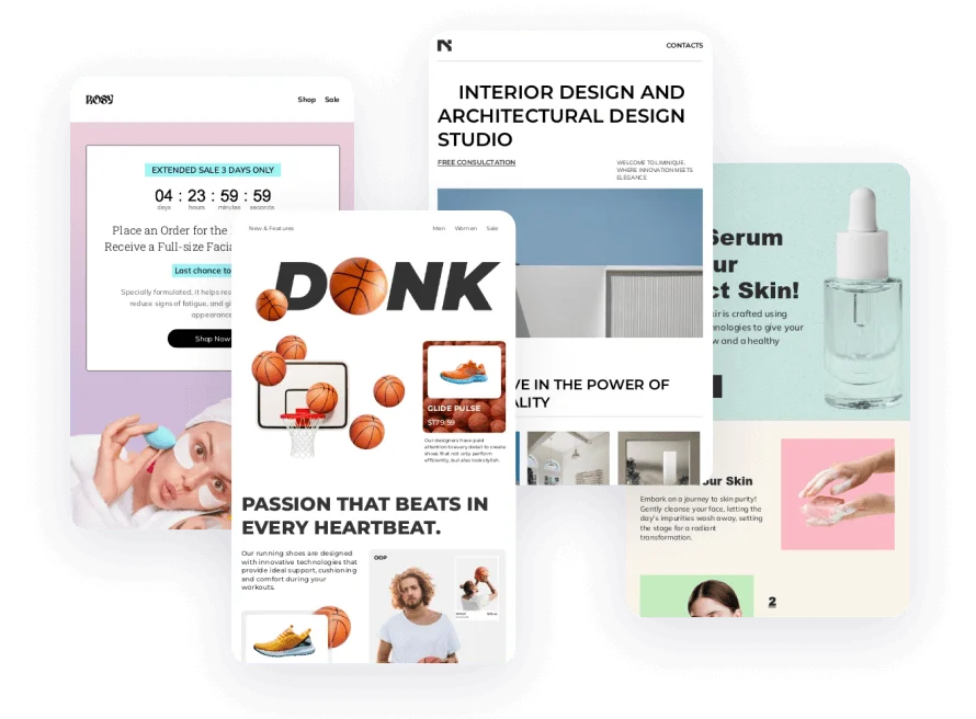 Email templates by Selzy