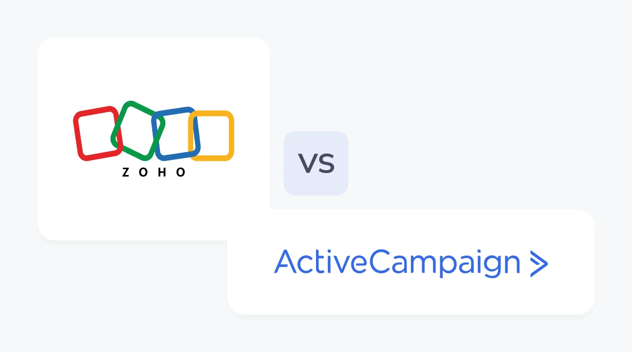 Zoho Campaigns vs ActiveCampaign comparison