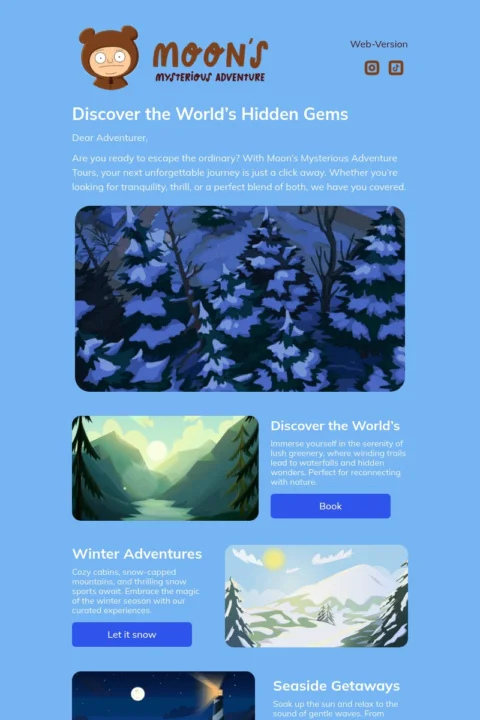 Flight confirmation email template animated