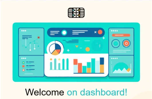 Welcome on Board email template for desktop