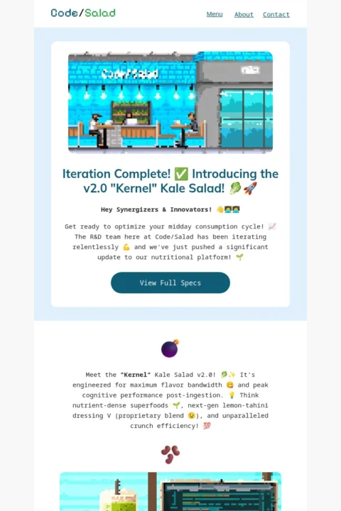 Father's Day email template