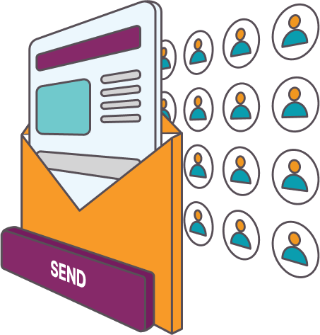 Mass email service