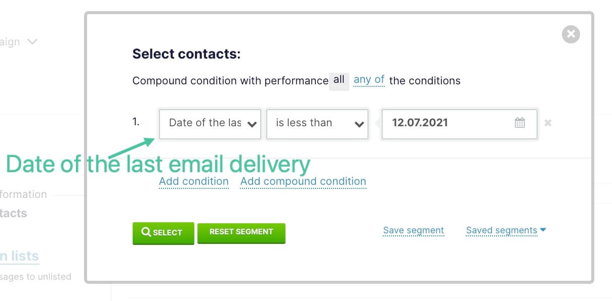 An example of segmentation.