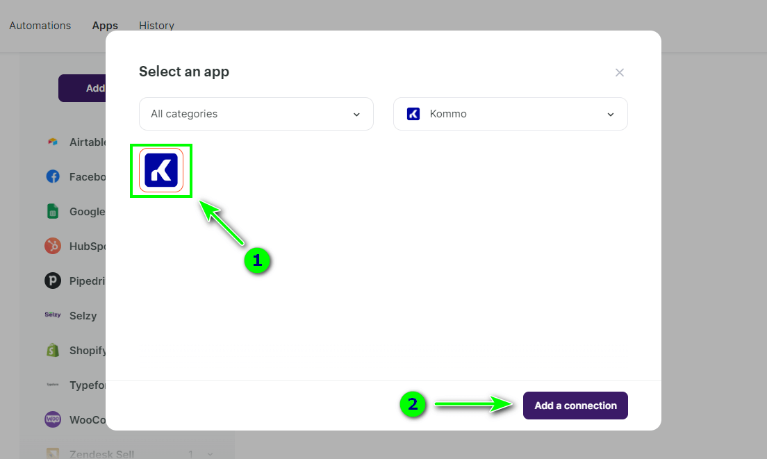 Як налаштувати інтеграцію Selzy з Kommo 