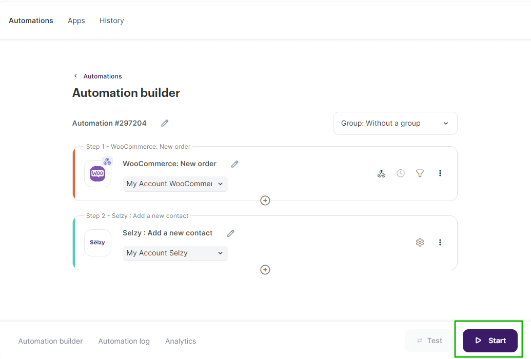 How to connect WooCommerce with Selzy