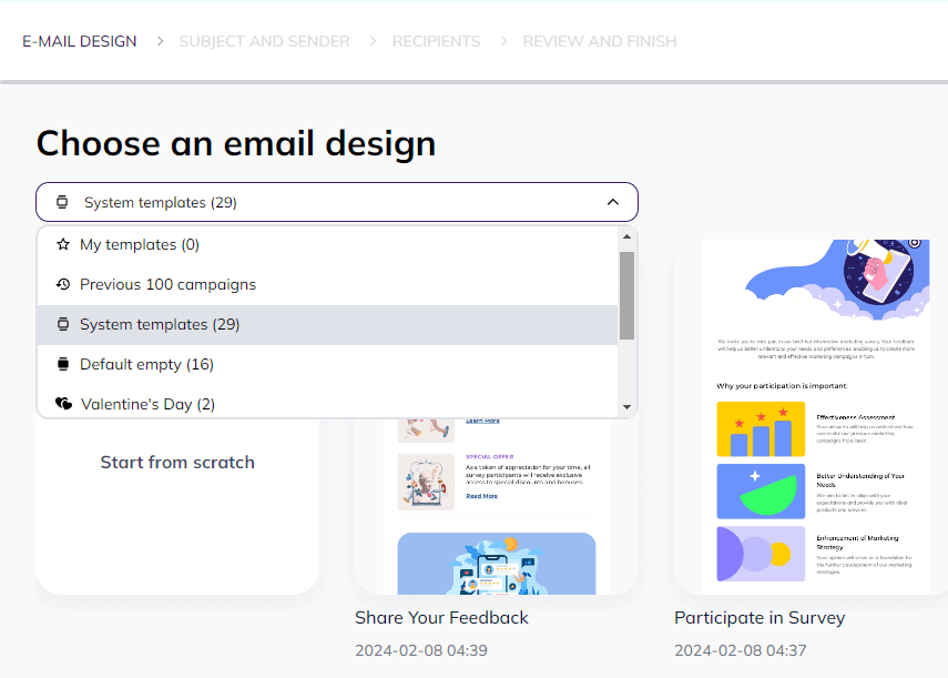 Introducing new Selzy email builder