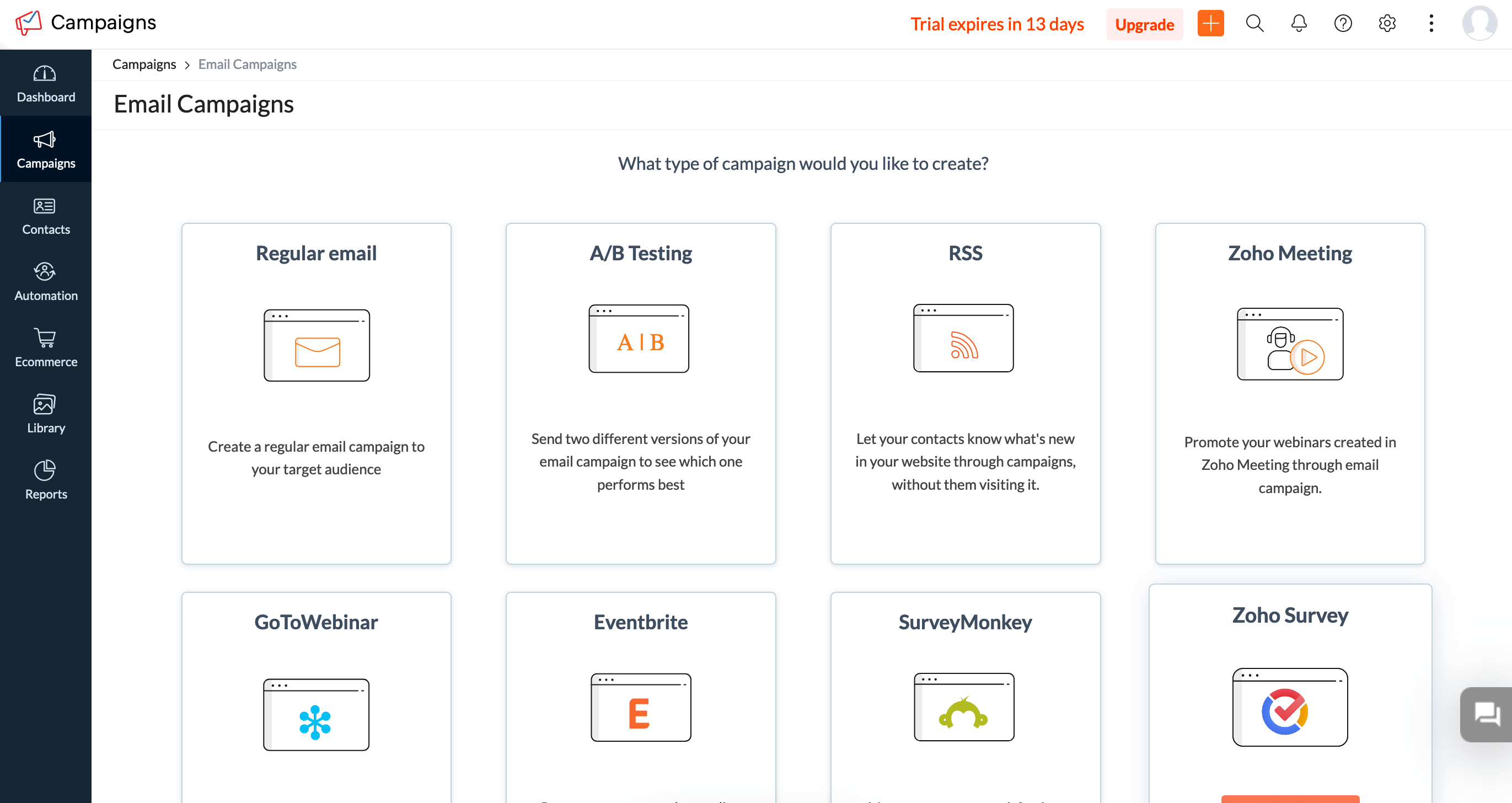 Zoho Campaigns image 2