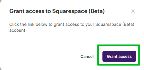 How to connect Squarespace with Selzy 