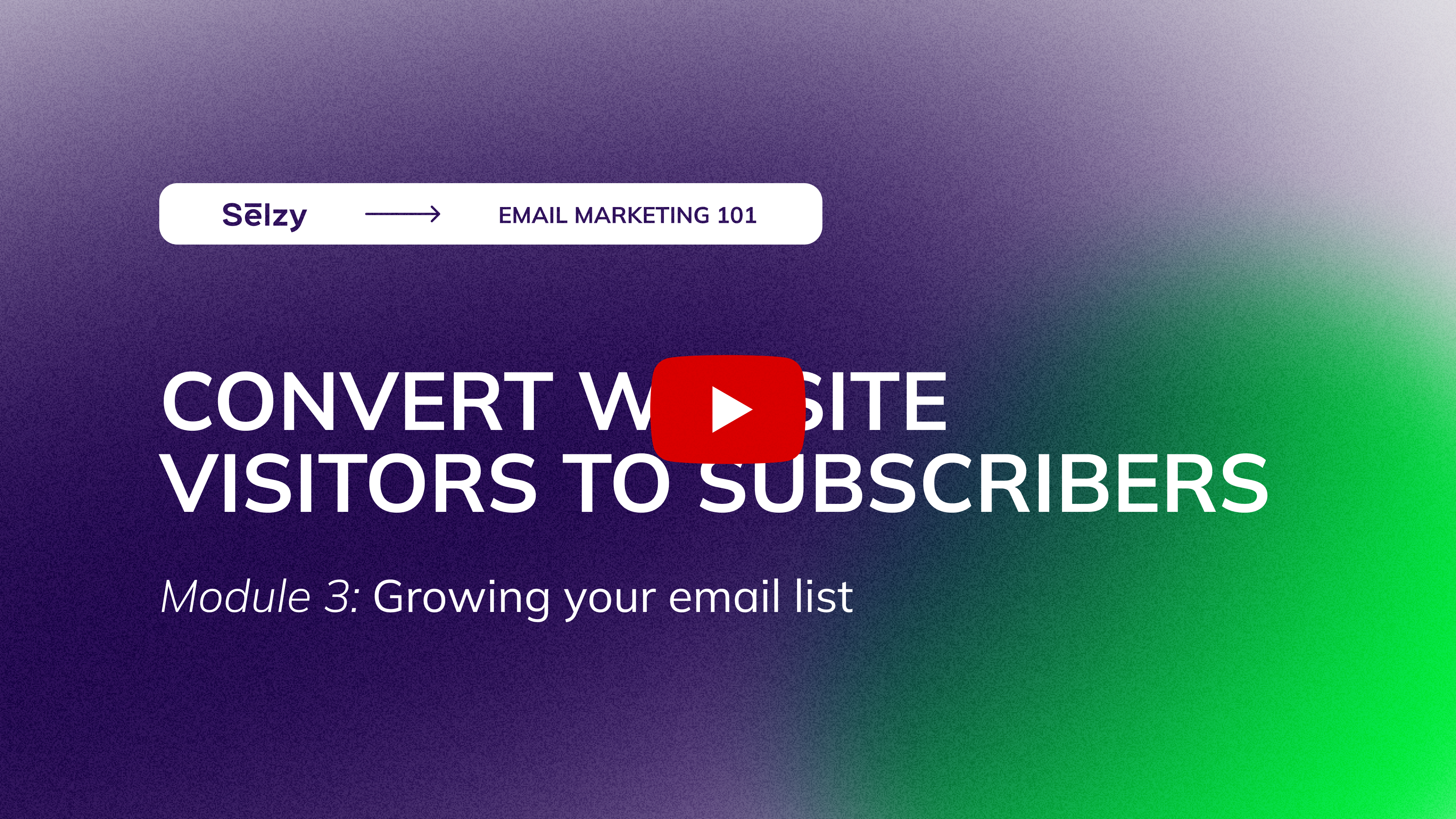 Lesson 6: Attracting New Subscribers with Website Sign-Up Forms
