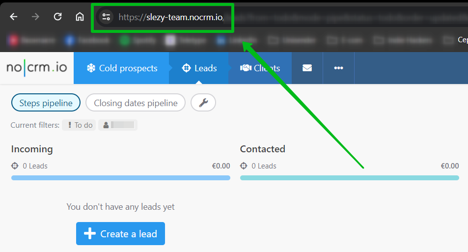 How to connect noCRM with Selzy