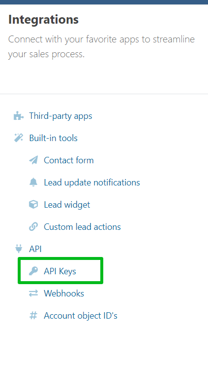 How to connect noCRM with Selzy 