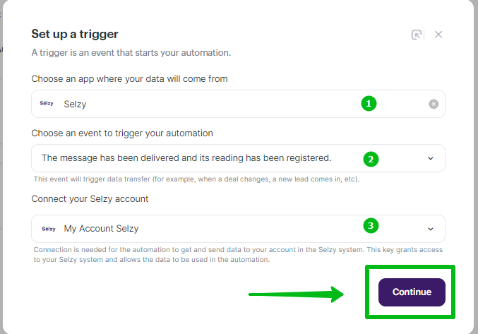 How to connect Freshsales with Selzy