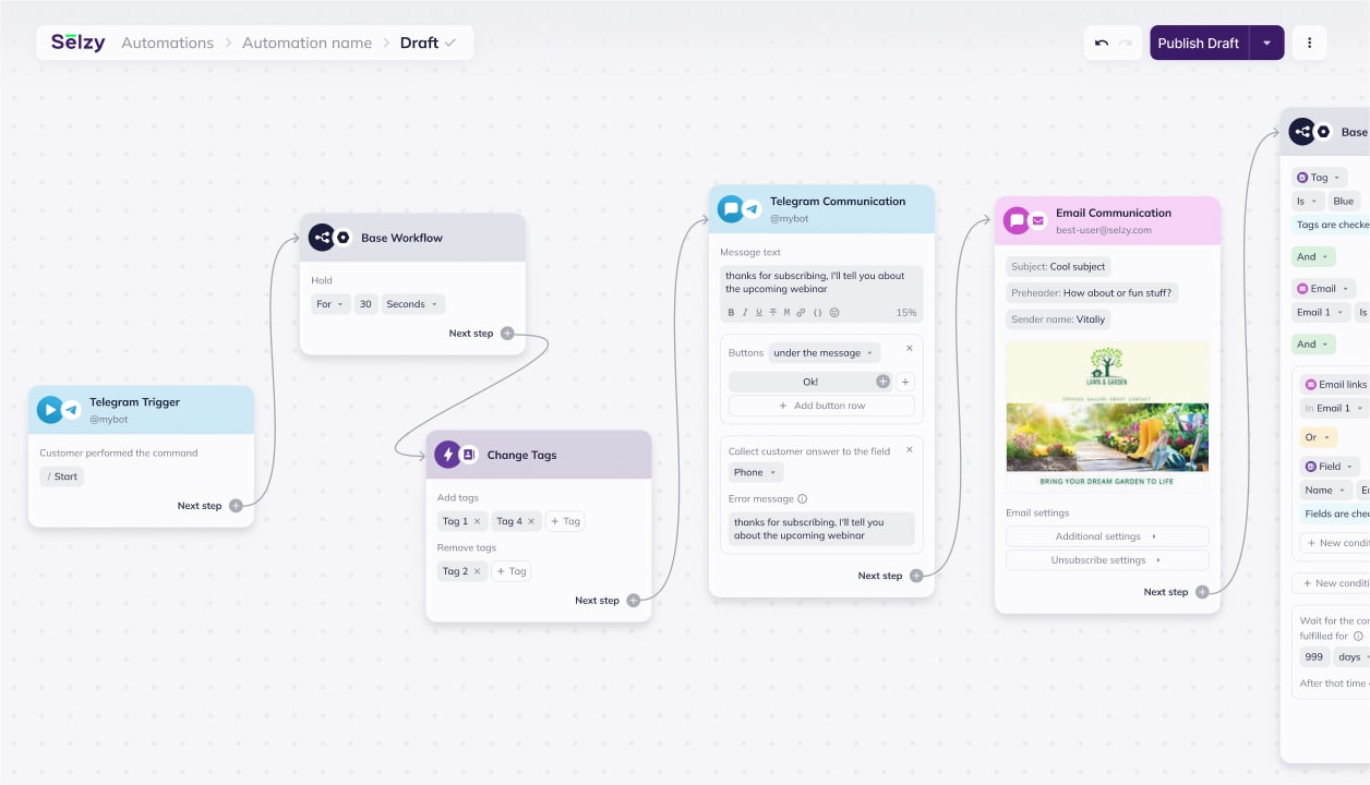 Automate your emails in no time