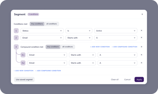 Segmentation and automation