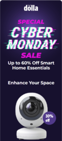 Special Cyber Monday Sale email template for mobile