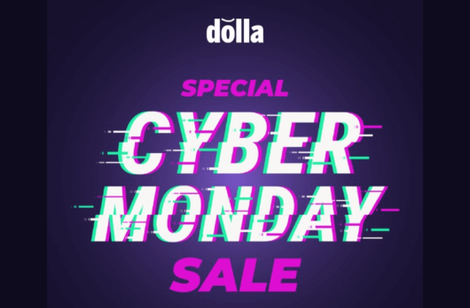 Special Cyber Monday Sale email template for desktop