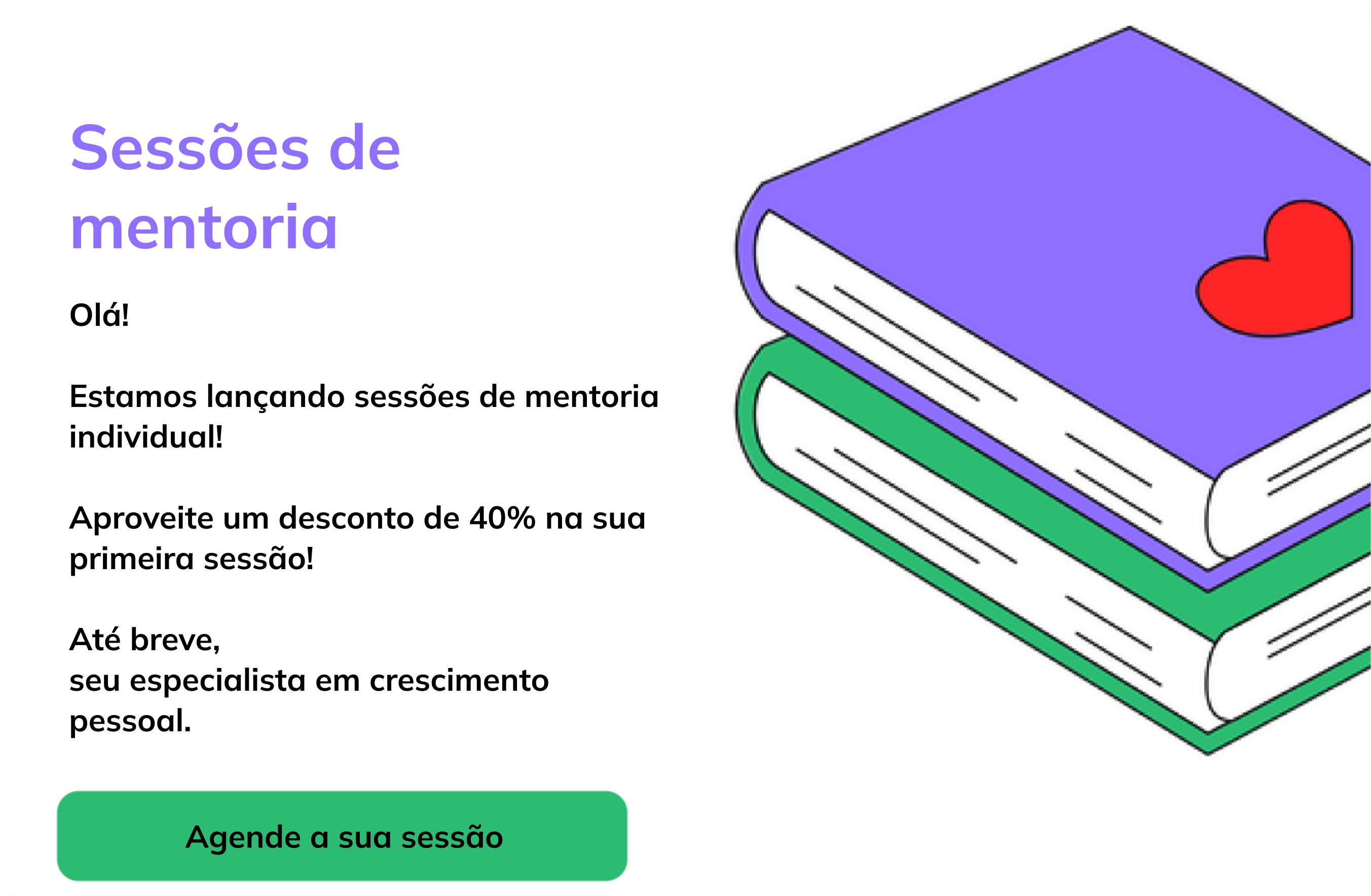 modelo de e-mail apresentando um design personalizado