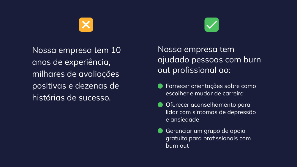 Um texto bem elaborado fornece informações valiosas, diverte e cria empatia com os leitores, atendendo às suas necessidades de forma eficaz.