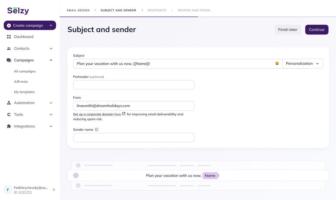 Adaptez les emails avec des techniques de personnalisation