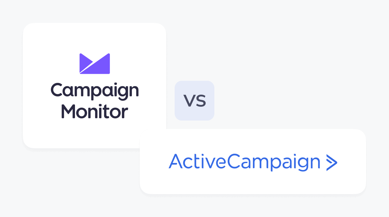 Campaign Monitor vs Activecampaign