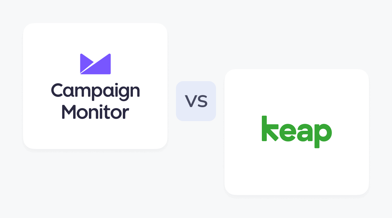 Campaign Monitor vs Keap comparison