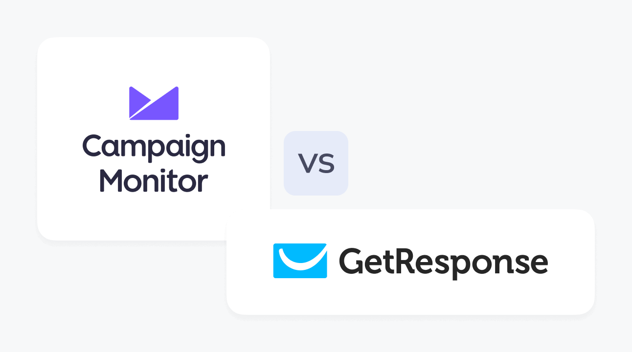 Campaign Monitor vs GetResponse