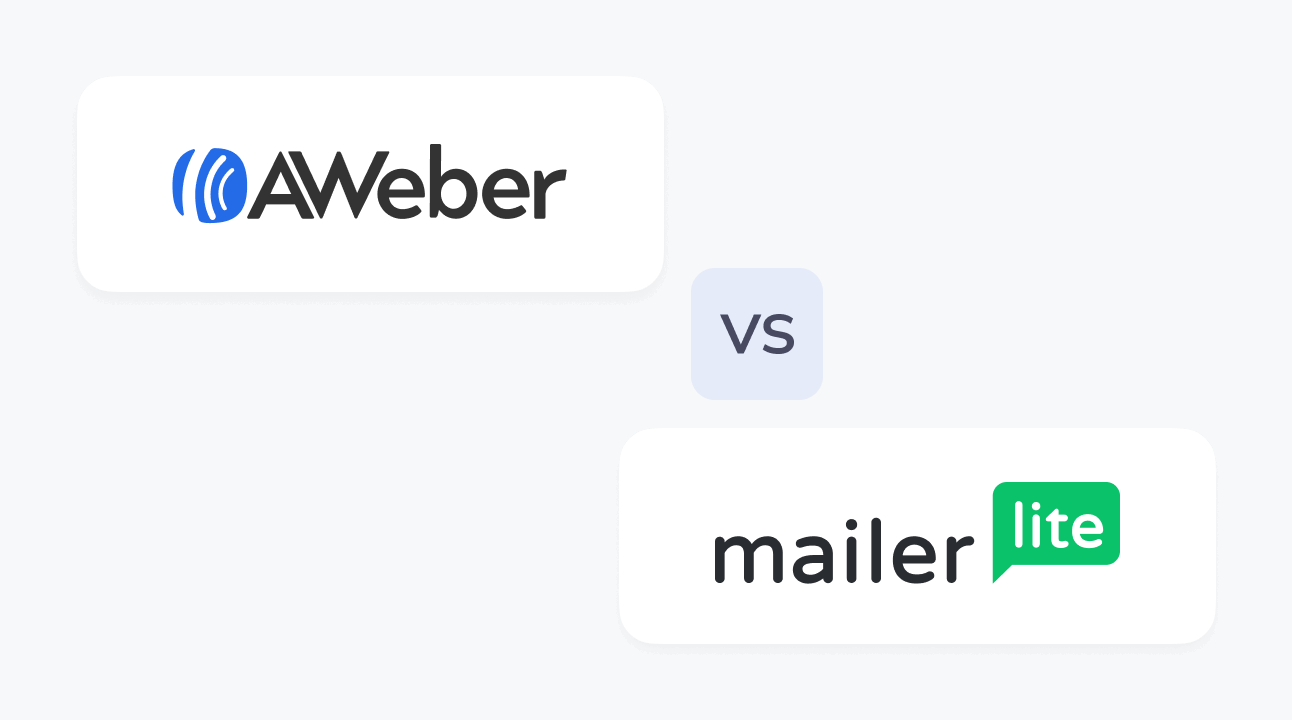 AWeber vs MailerLite comparison