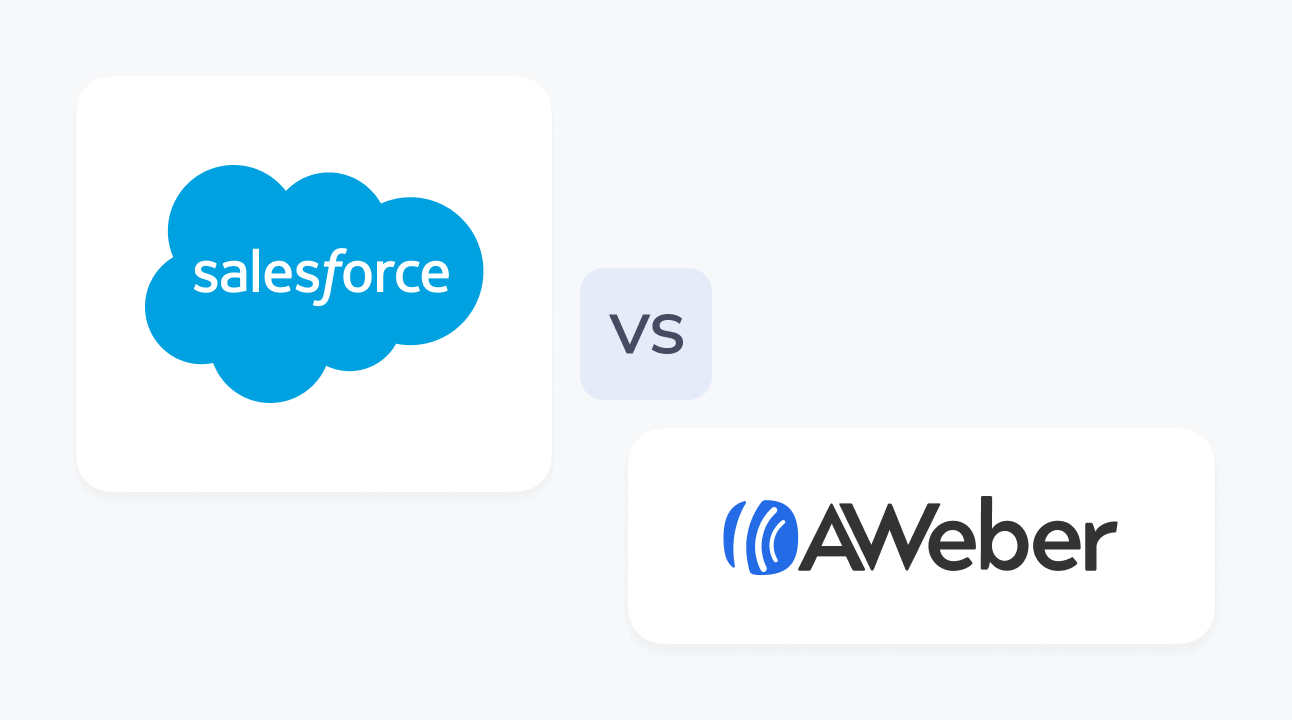 Salesforce vs AWeber