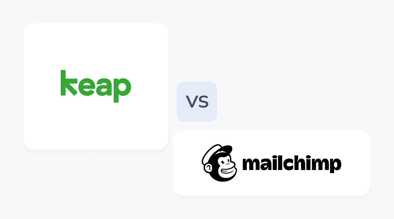 Keap vs Mailchimp comparison