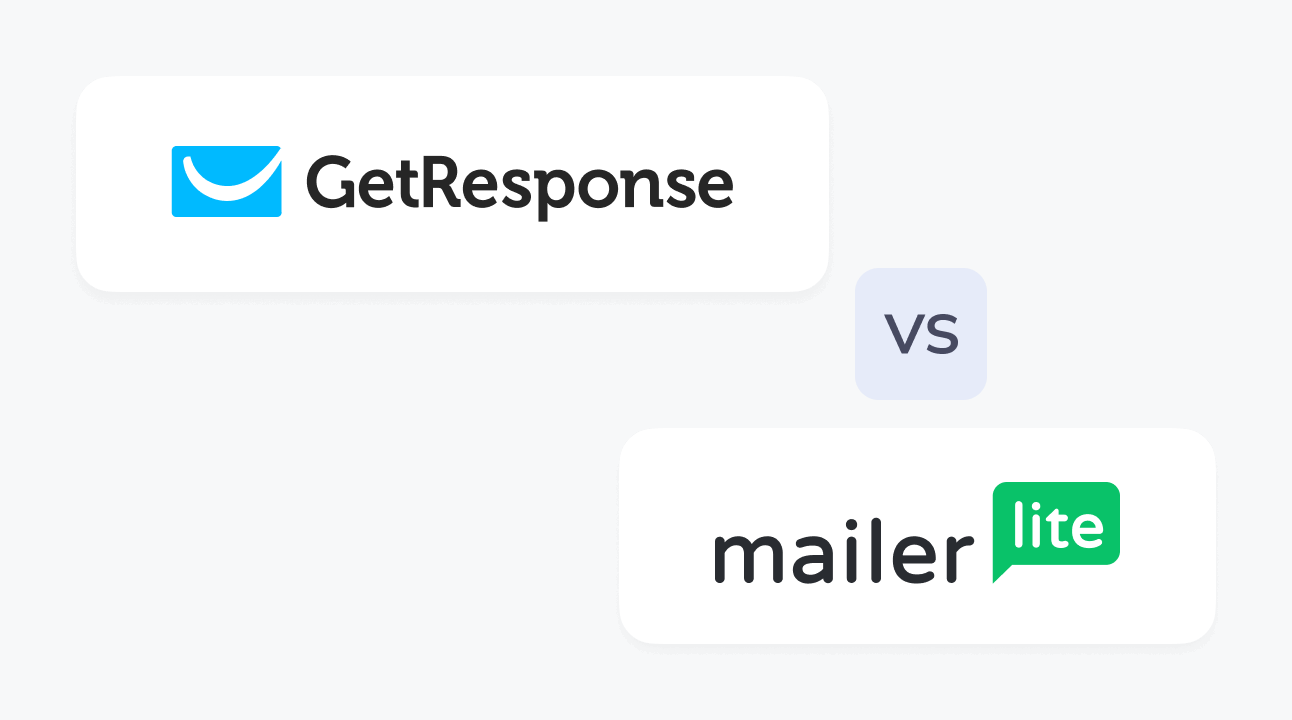 GetResponse vs MailerLite