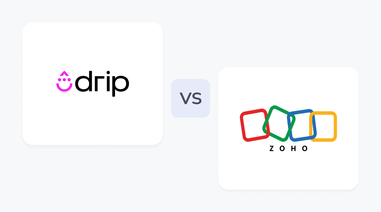 Drip vs Zoho Campaigns