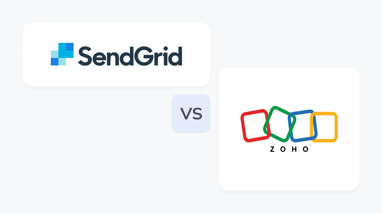 SendGrid vs Zoho Campaigns